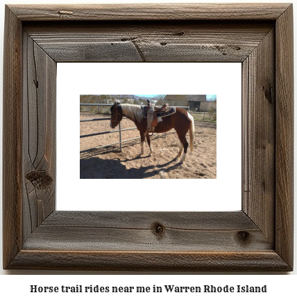 horse trail rides near me in Warren, Rhode Island